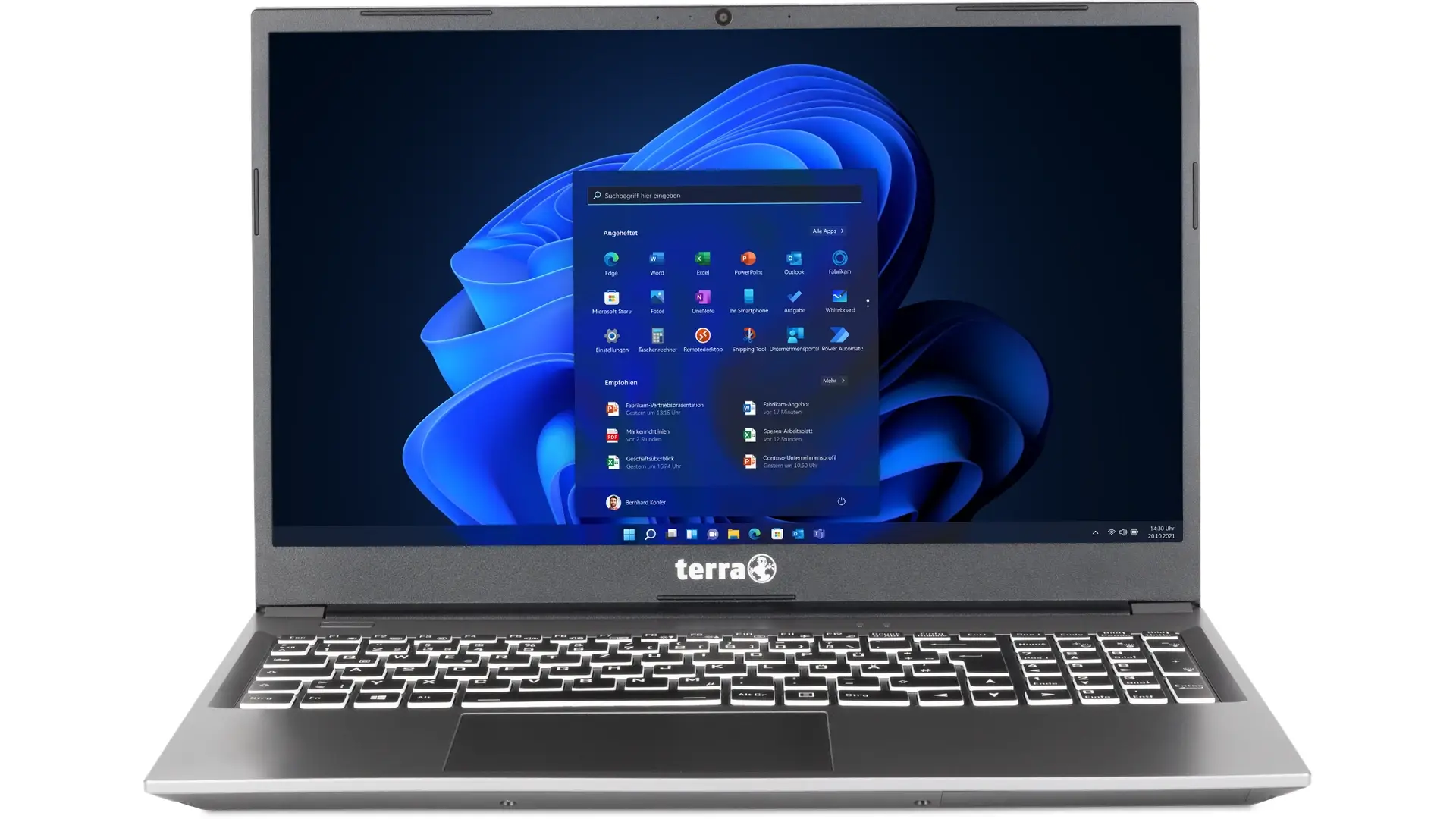 TERRA Mobile 1500P AMD Ryzen — laptop dla gabinetu stomatologicznego