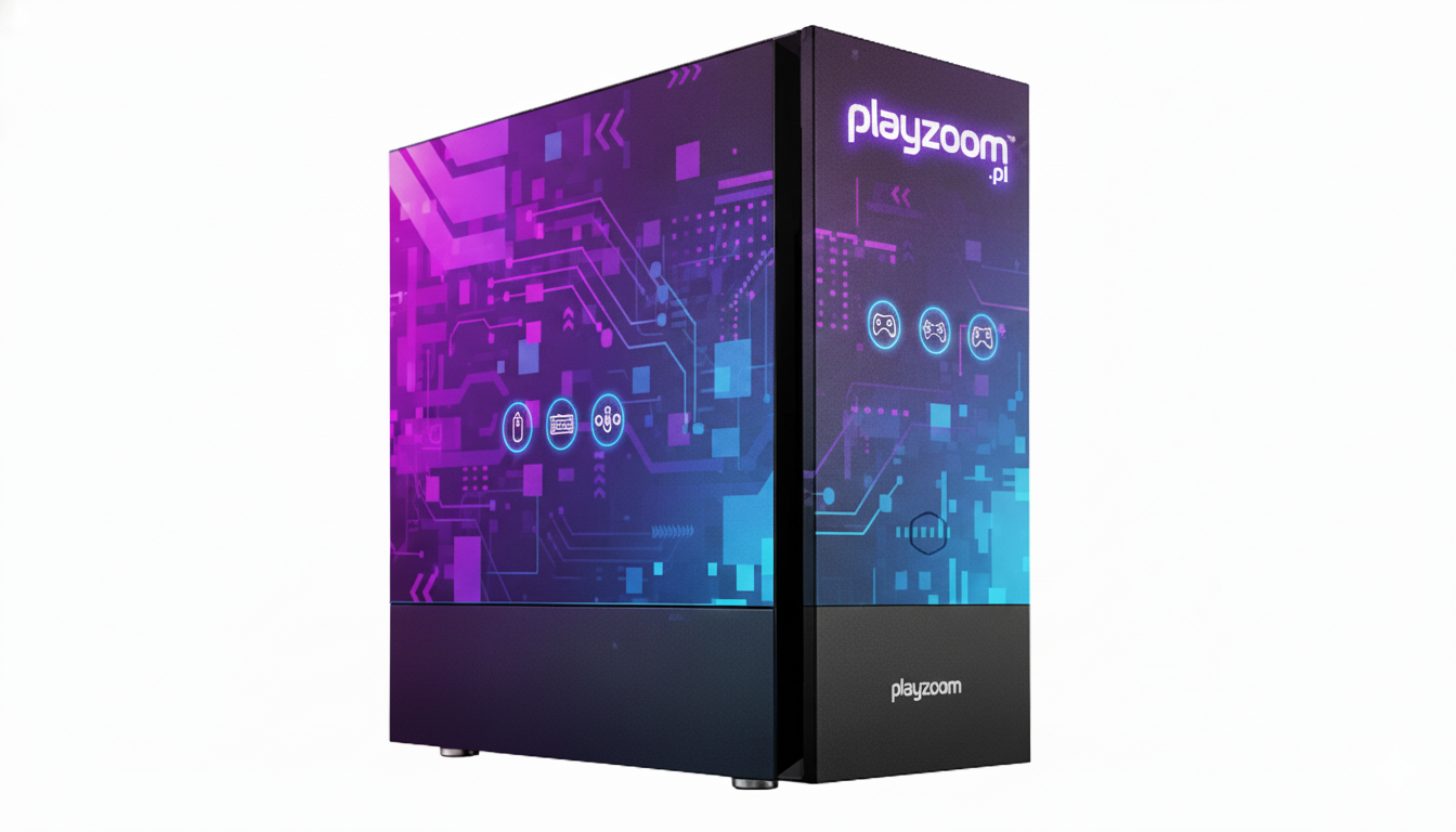 Oklejony komputer Terra dla kliniki medycznej